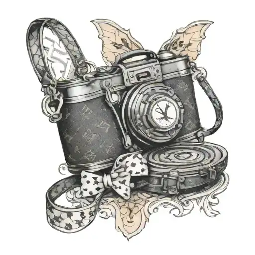 Louis Vuitton tattoo design idea