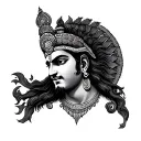 lord vishnu tattoo tattoo design idea