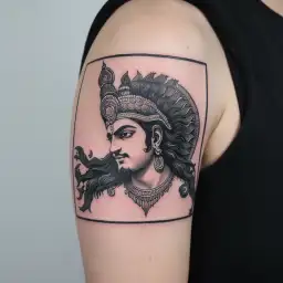 lord vishnu tattoo tattoo design idea