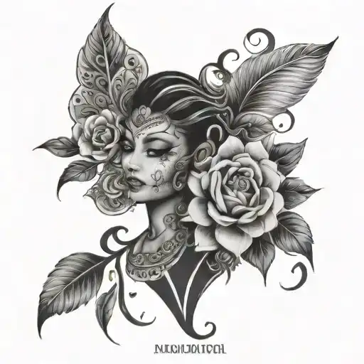 MAHIMA tattoo design idea