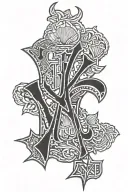 New York Yankees logo tattoo design idea