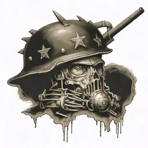 eden roman indiana ww2 assault tattoo design idea