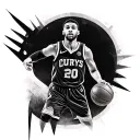 Steph Curry tattoo design idea
