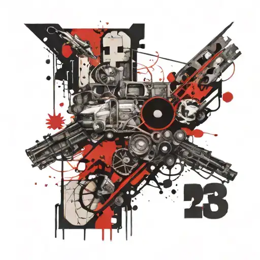Metro 2033 tattoo design idea