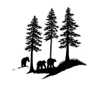 Forest Scene with 3 Bears family tattoo design idea
