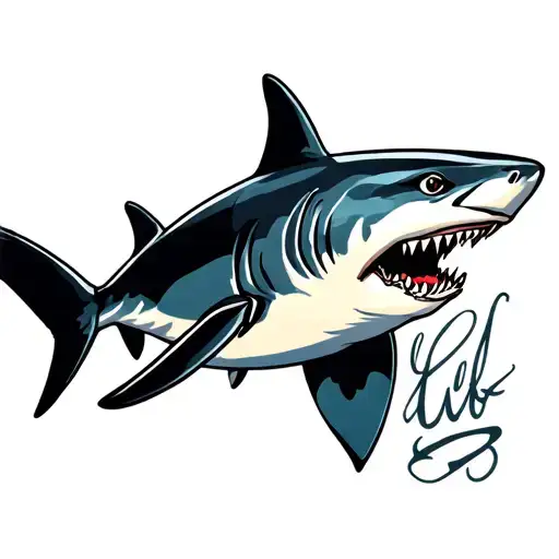 bull shark tattoo tattoo design idea