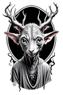 dobby patronus tattoo design idea