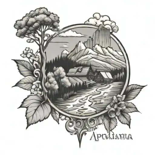 Appalachia tattoo design idea