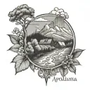 Appalachia tattoo design idea