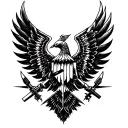 Russian army air force tattoo design idea