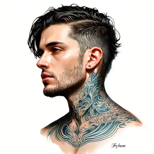 Florian 30.07. / Fynn Lennox 06.09. / Dear written inside tattoo design idea