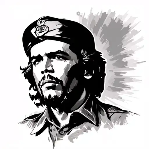 Che guevara tattoo design idea
