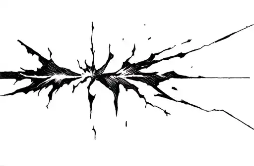 "A crack" tattoo design idea