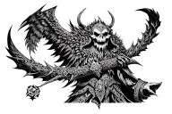 Warhammer age of sigmar tattoo design idea