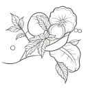 Culinary tattoo design idea