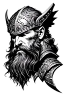 thor valhalla tattoo design idea
