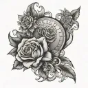 blessed fore arm tattoo tattoo design idea