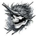 risk taker tattoo design idea