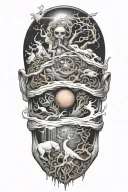 surrendering tattoo design idea