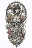 surrendering tattoo design idea