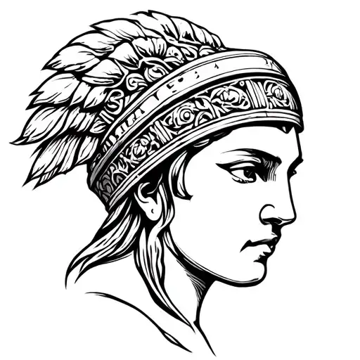 pauldron tattoo inspired by the Greek goddess Athena  tattoo design idea