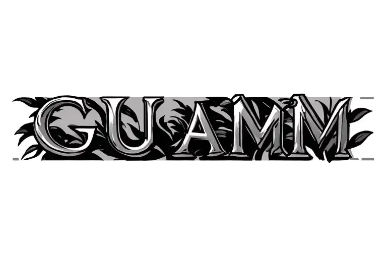 line tattoo for guam tattoo design idea