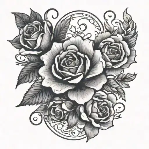 February march April August October november tattoo design idea