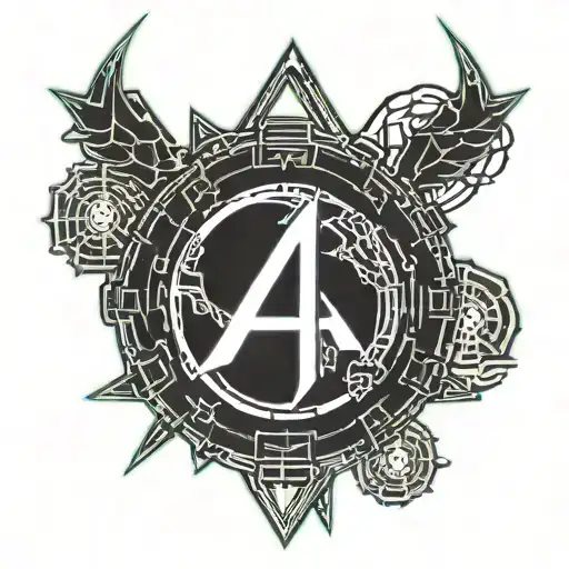 cybersigilism kanji bleach anime inspired tattoo tattoo design idea