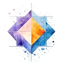 arabic geometry tattoo design idea