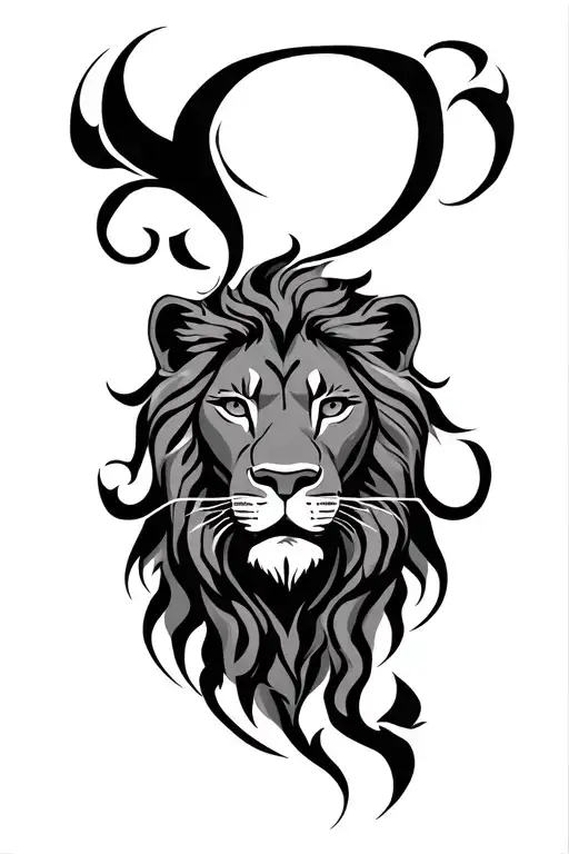 Leo zodiac sign, 1987, Idaho tattoo design idea