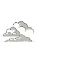 Coverup Clouds and Smoke tattoo design idea