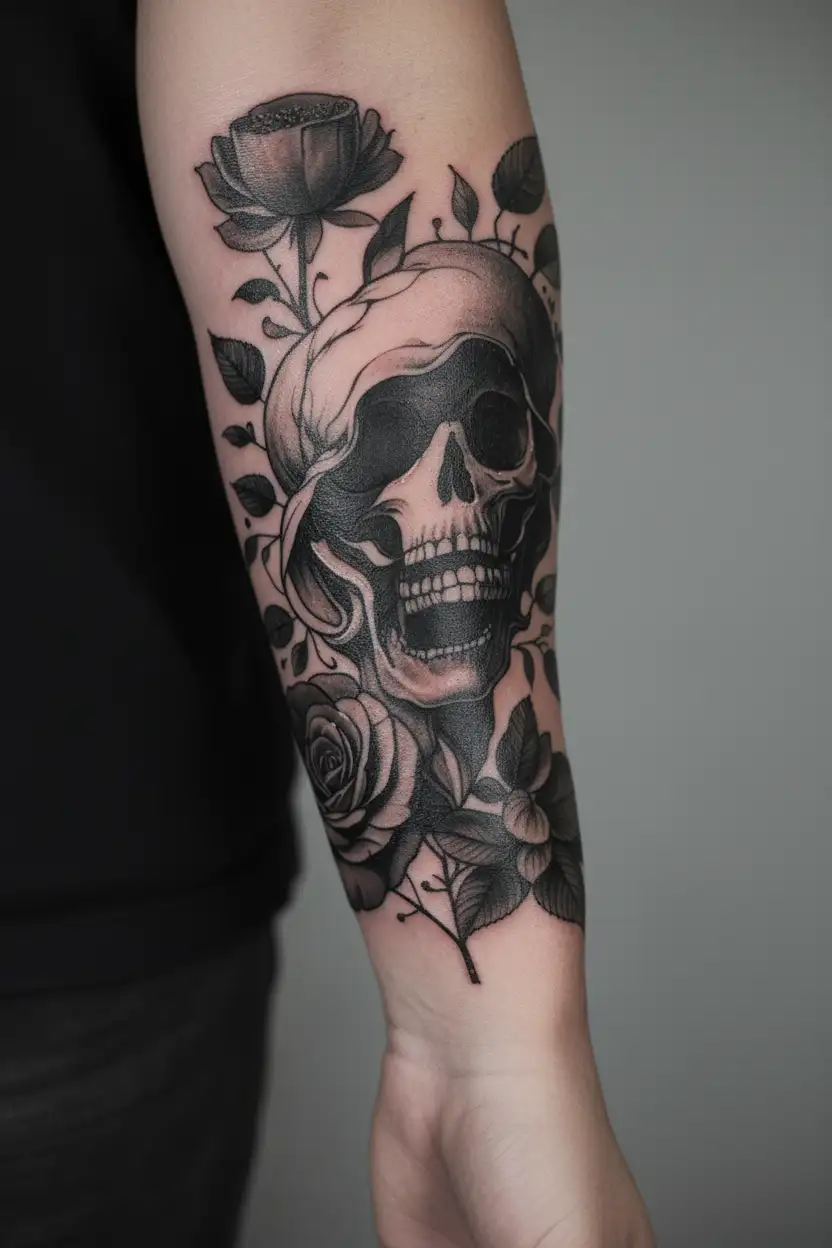 bipolar disorder related tattoo design idea