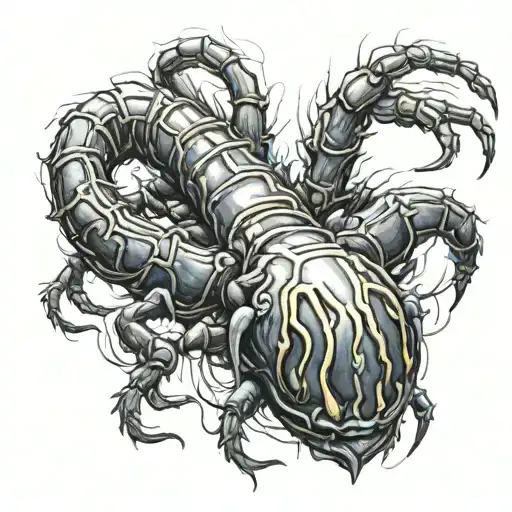 centipede tokyo ghoul tattoo design idea