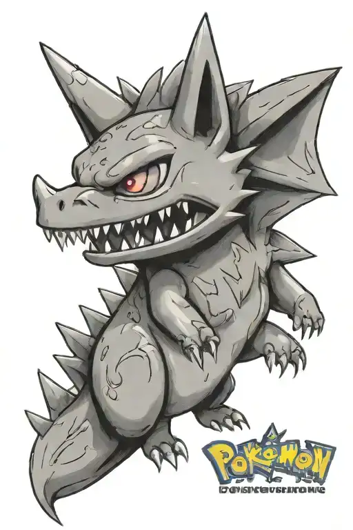 cubone pokemon gengar tattoo design idea