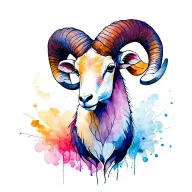 aries ram tattoo design idea