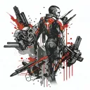 Mass Effect tattoo design idea
