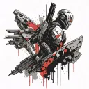 Mass Effect tattoo design idea