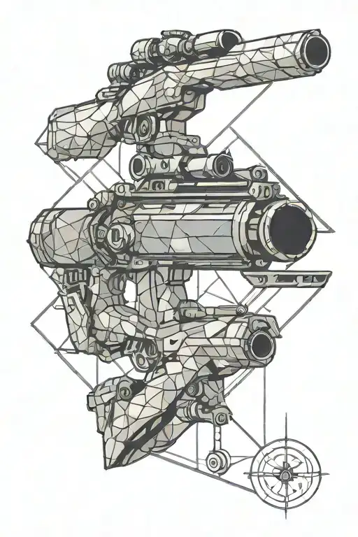 Dota 2 Sniper tattoo design idea