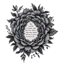 Proverbs 3 5 6 tattoo design idea