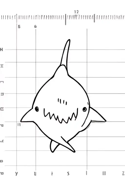 Shark week tattoo design idea
