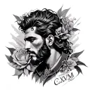 C.XXIV.M and Cesar Mendoza tattoo design idea
