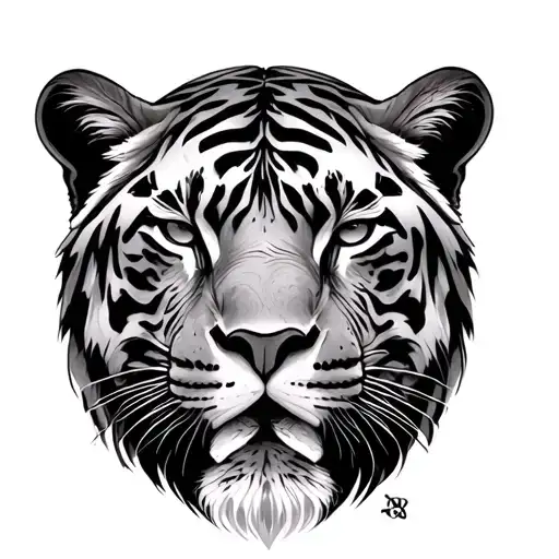 787 Dreamliner con leon tattoo design idea