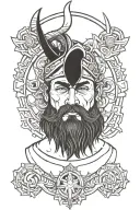 Hannibal Barca tattoo design idea