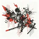 childhood trauma tattoo design idea