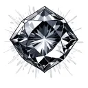 Birthstone tattoo design idea