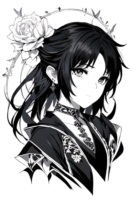 Re: Zero anime inspired tattoo that is not an anime character tattoo design idea