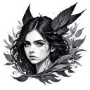 arya tattoo design idea