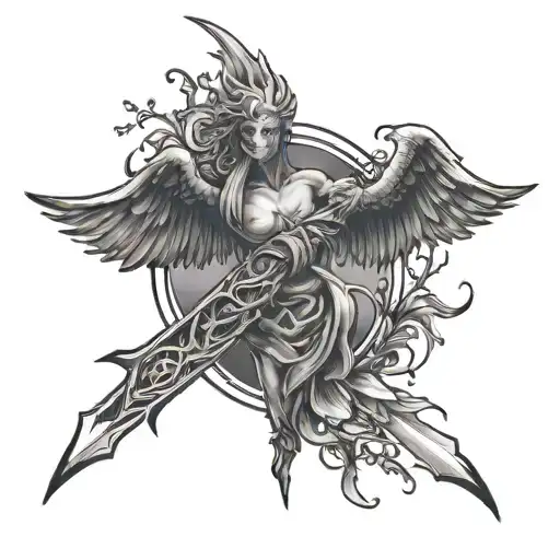 my mercy prevails over my wrath tattoo design idea