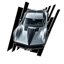 Corvette tattoo design idea