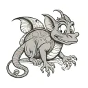 figment disney tattoo design idea